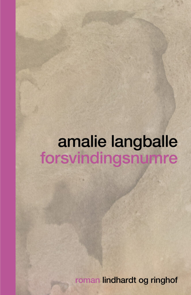 Amalie Langballe, forsvindingsnumre, sorg, debutroman, roman om sorg