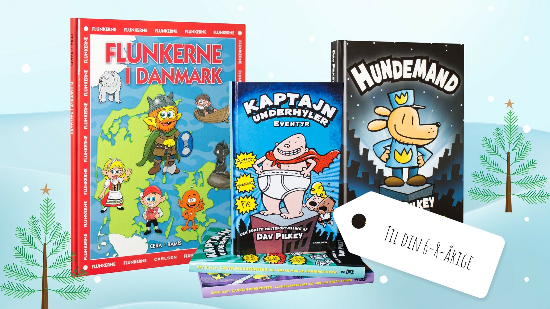 Carlsens julegaveguide: Skønne bøger til din 6-8 årige