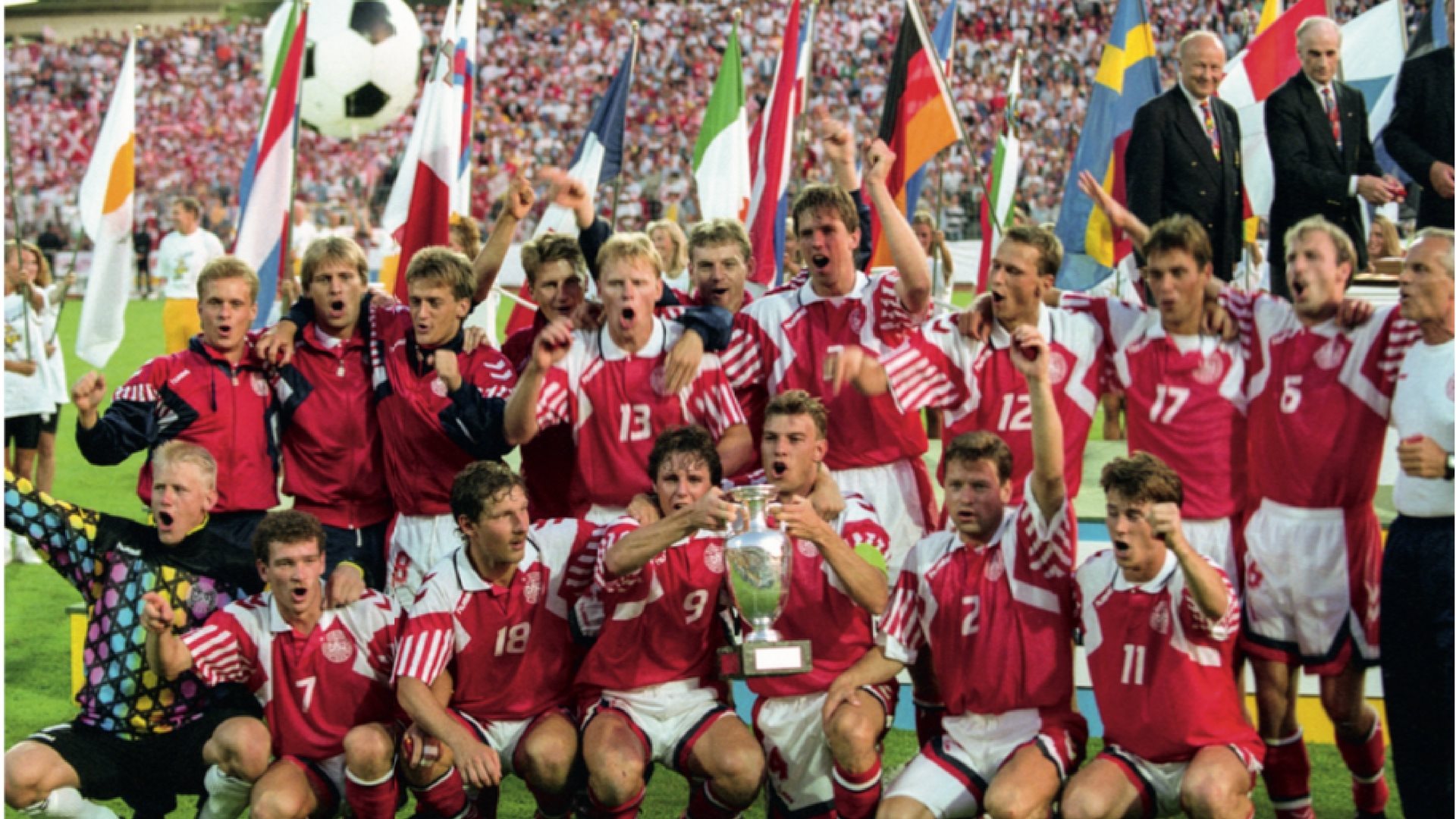 Descent Settle aflevere EM 1992: Hyldest til dansk fodboldtriumf