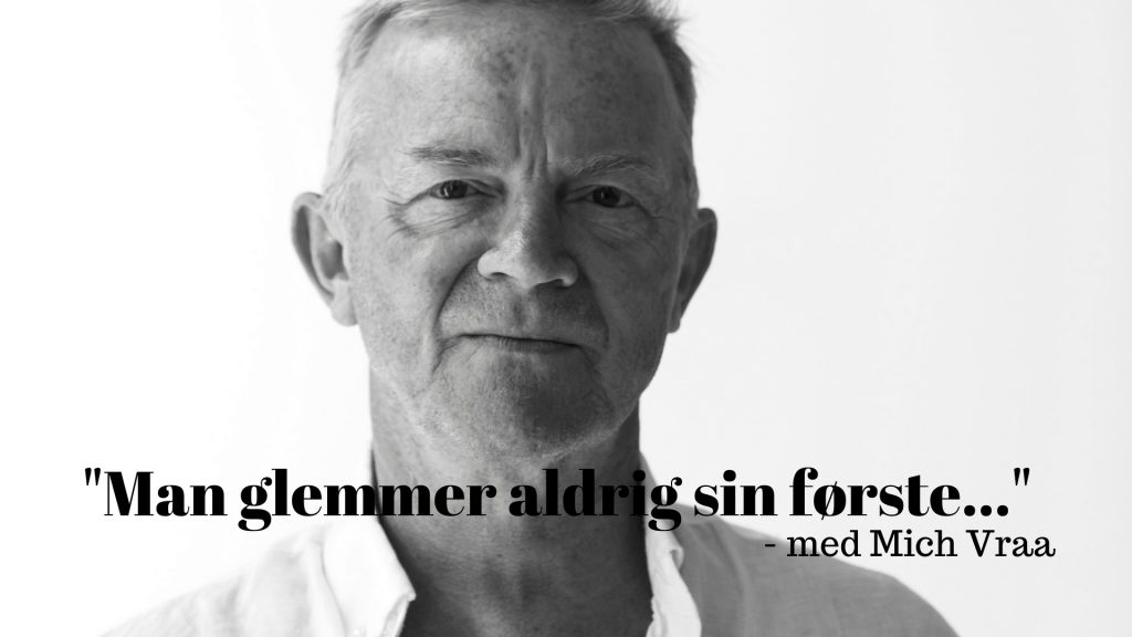 Mich Vraa, Papegøjejagten, debut, debutroman, Man glemmer aldrig sin første