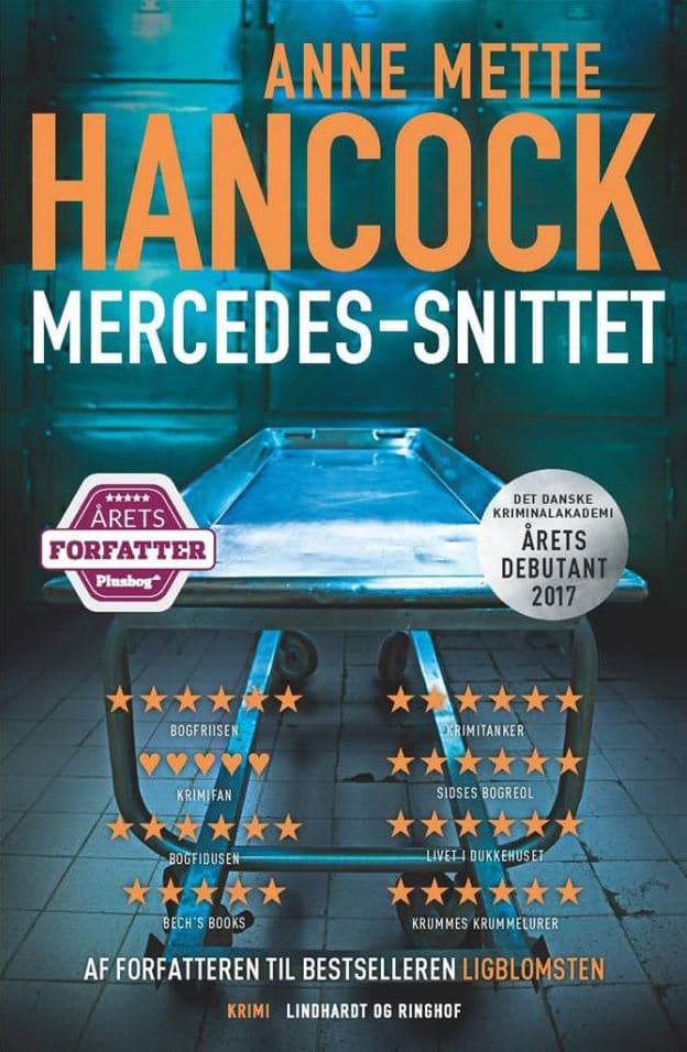 Anne Mette Hancock, Mercedes-snittet, krimi, Heloise Kaldan, Erik Schäfer, dansk krimi, skandinavisk krimi, 