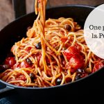 Flyttehjemmefra-kogebog: En lynhurtig omgang One pot pasta a la Puttanesca