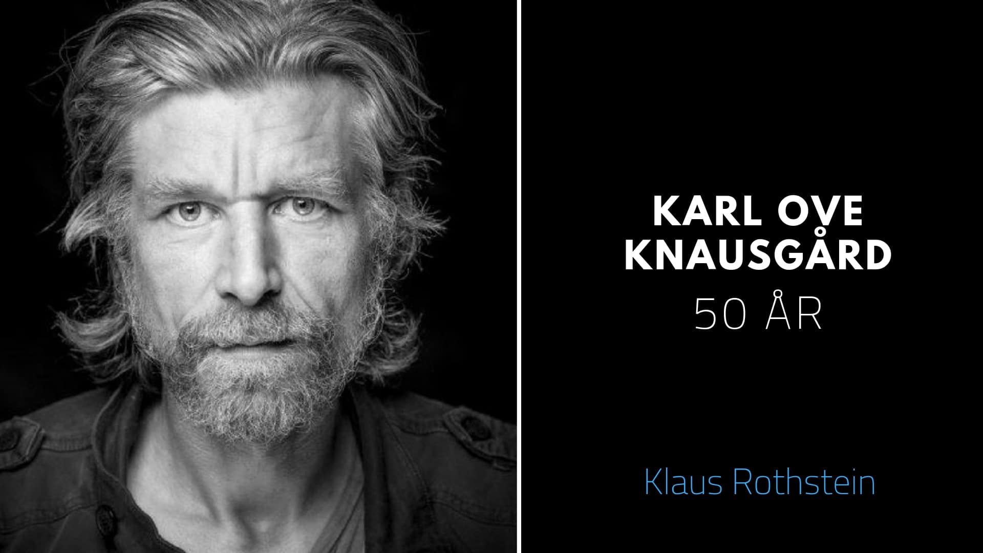 Klaus Rothstein: Tillykke med de 50 år!