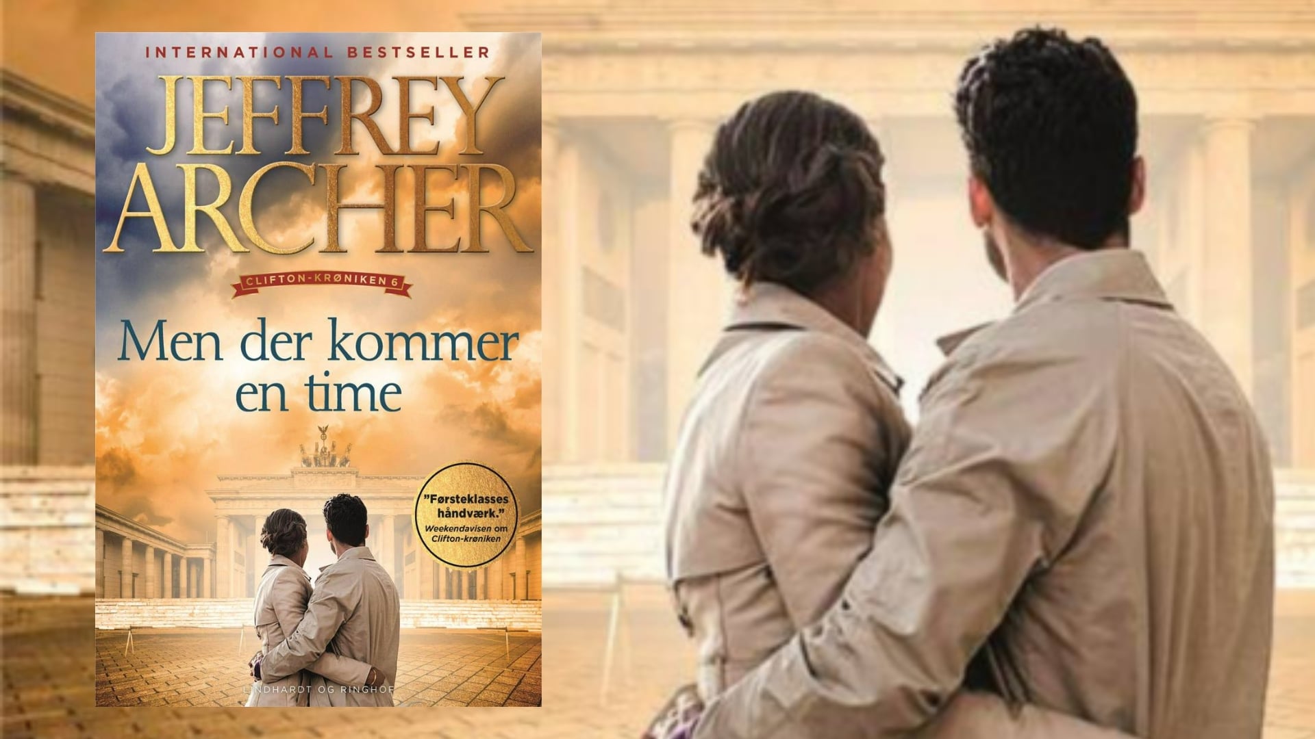 Archer, Jeffrey Archer, Men der kommer en time, Clifton-krøniken, familiesaga, serie, historisk roman, historisk,