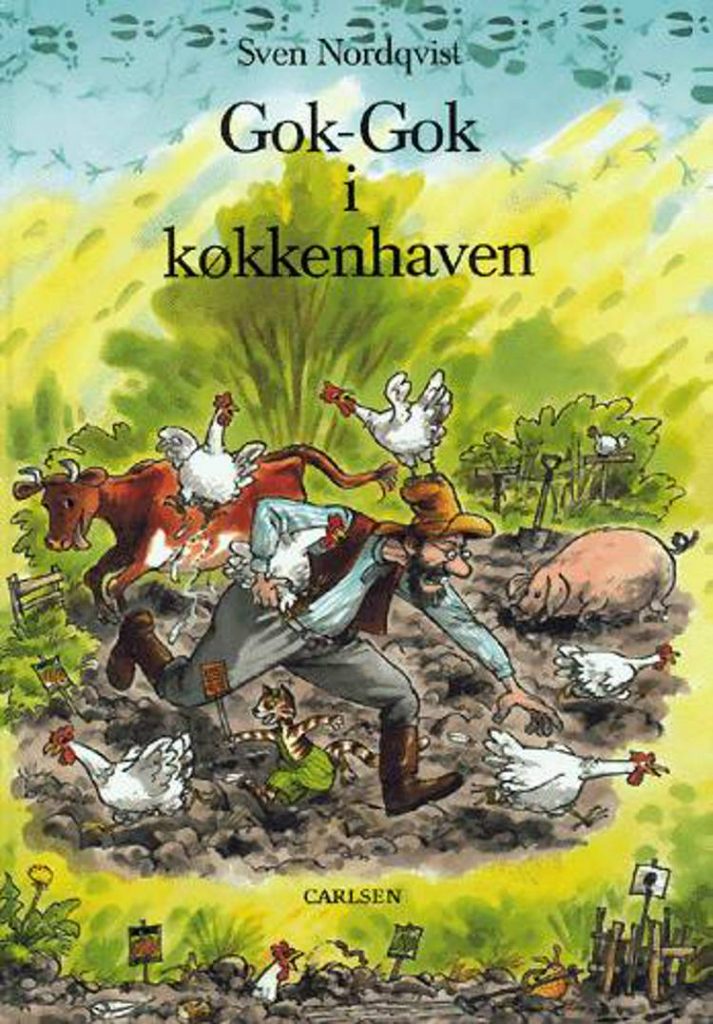 Peddersen, Findus, Gok-Gok i køkkenhaven, Svend Nordqvist, børnebog, børnebøger,