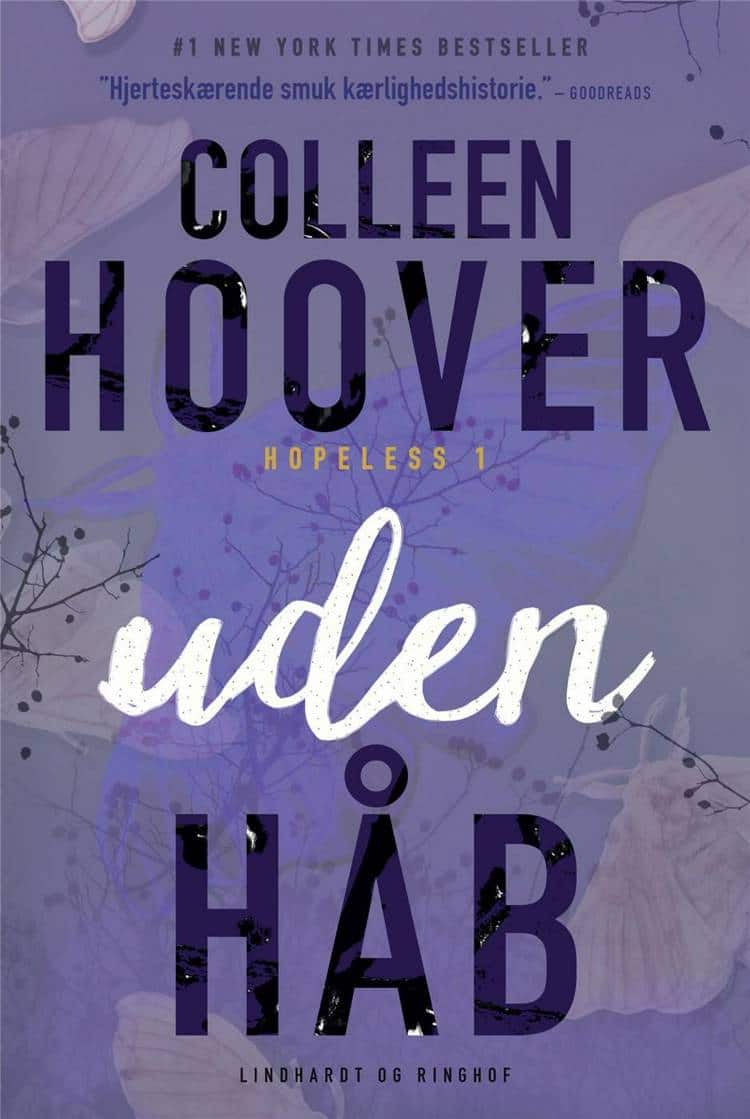 Uden håb, hopeless, Colleen Hoover, kærlighedsroman, romance