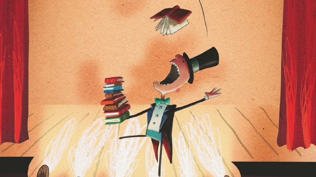 Læselyst, læseglæde, børnebog, børnebøger, Oliver Jeffers, Den fantastiske bogslugende dreng
