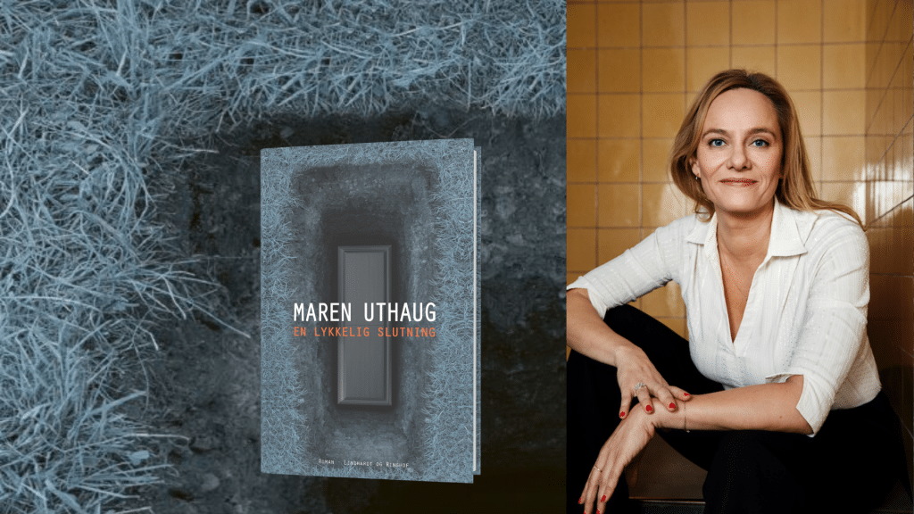 Maren Uthaug har skrevet en slægtsroman om 7 generationer af bedemænd. Smuglæs i "En lykkelig slutning"