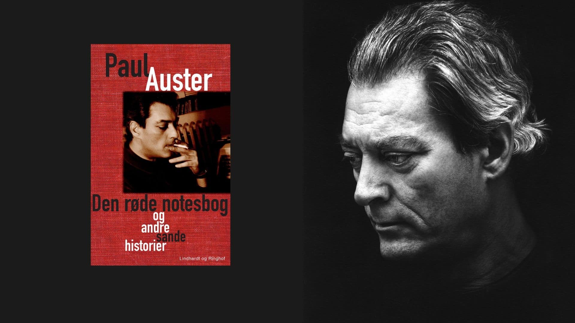 Bo Green Jensen anbefaler Paul Auster: Den røde notesbog
