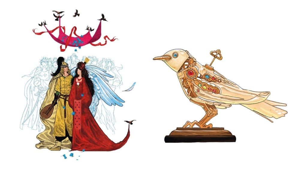 6 eventyr af H.C. Andersen i fuldt illustreret luksusudgave. Den perfekte gavebog