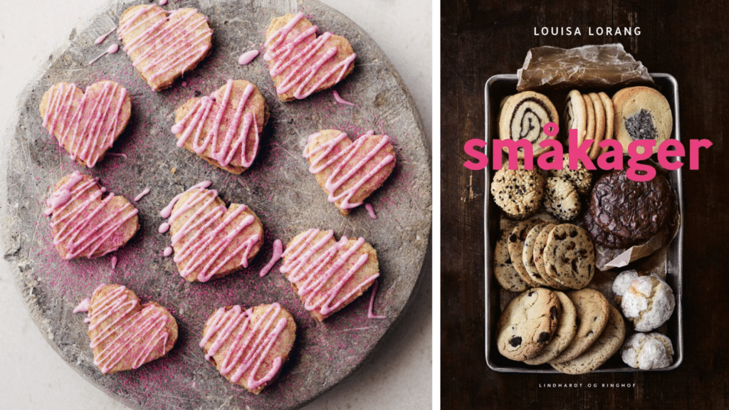 Bag småkager med Louisa Lorang: Hindbærsnitter med et strejf af kokos