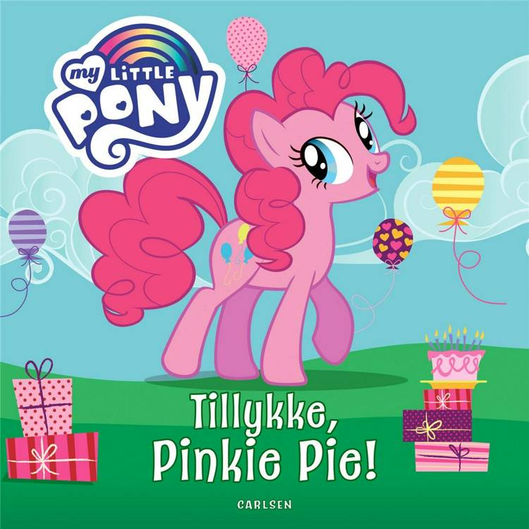My Little Pony: Tag på glimmerrigt bogeventyr med Pinkie Pie, Rainbow Dash og de andre farverige ponyer