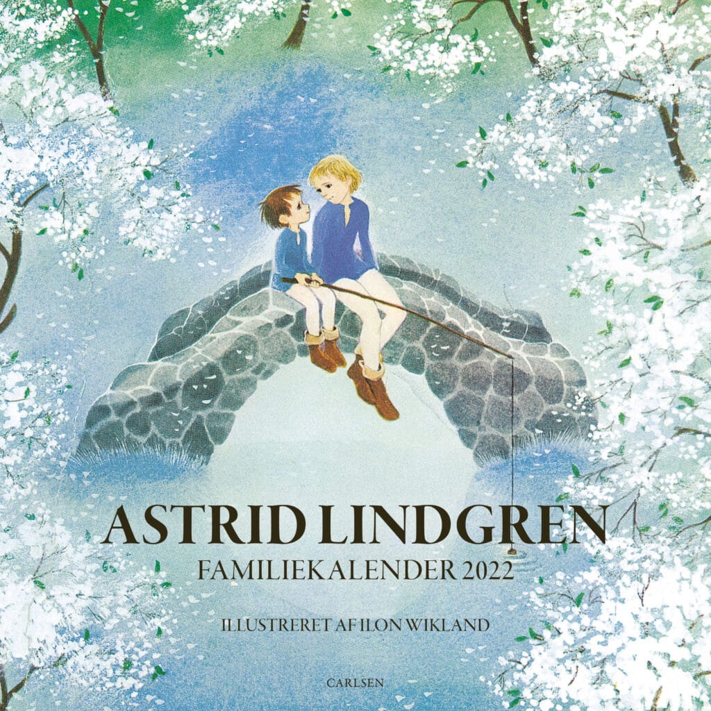 Astrid Lindgren familiekalender 2022, ilon wikland