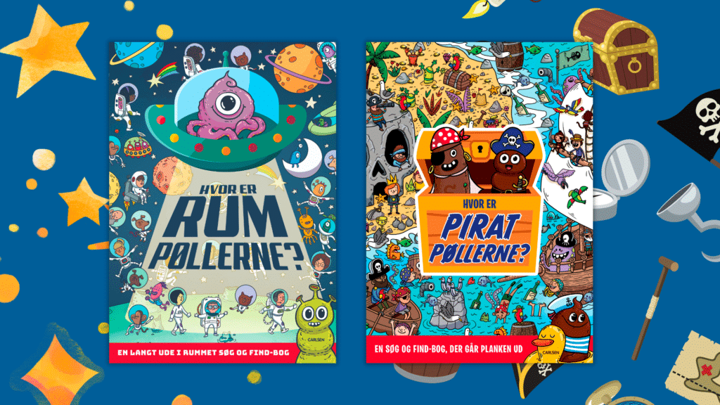 Pølle-serien! 6 bøger til børn, der elsker skide-sjove historier