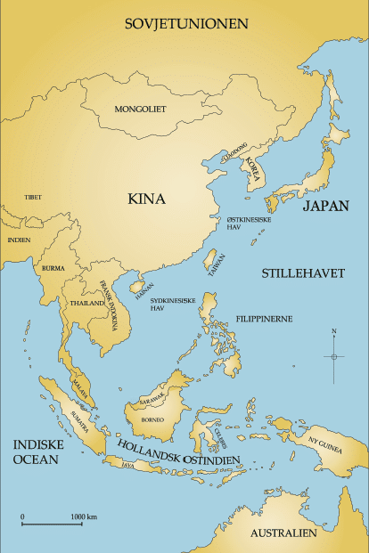Anden Verdenskrig i Asien. Hele historien fra Pearl Harbour til Iwo Jima og russere i japansk uniform