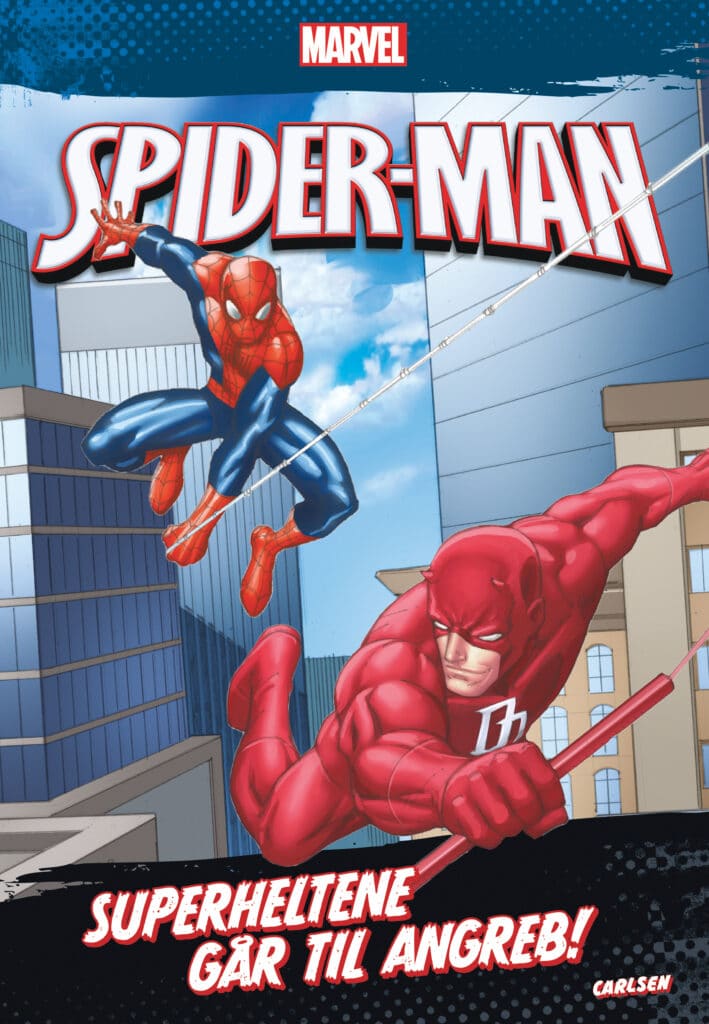 spider-man, marvel, superheltene går til angreb