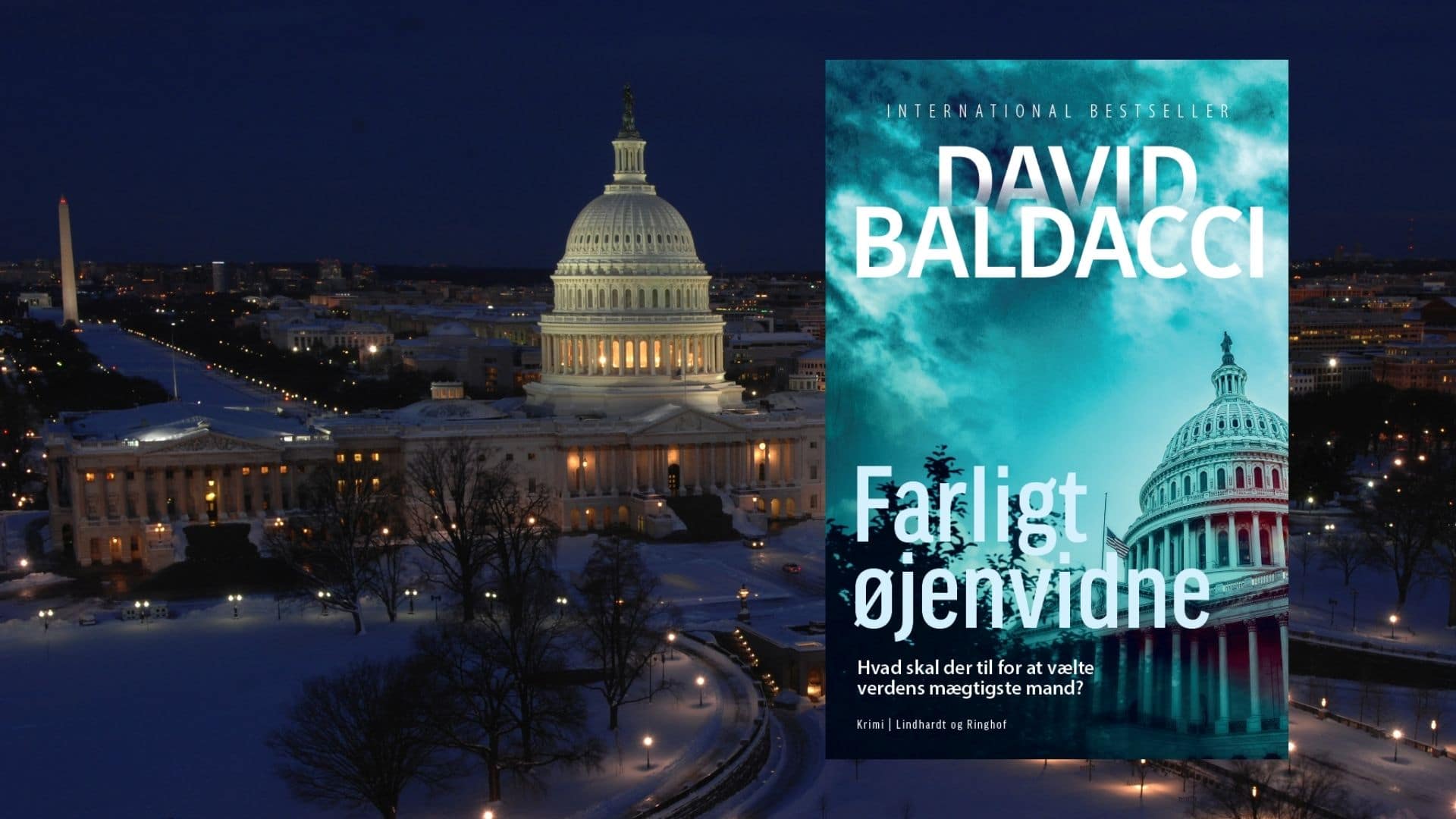 Farligt Ã¸jenvidne David Baldacci
