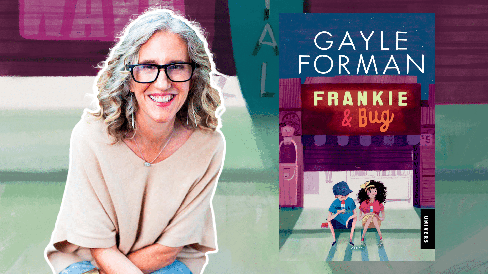 Gayle Forman, ya, young adult, ungdomsbog, ungdomsbøger, ungdomslitteratur, frankie og bug, frankie & bug