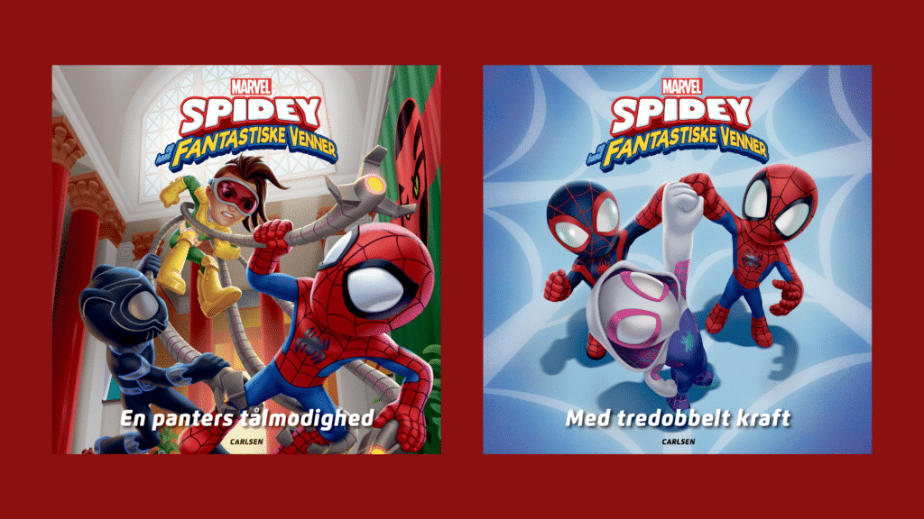 Ny serie. Spidey-bøgerne er superhelte-eventyr for de yngste