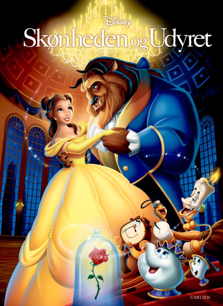 Filmklassikere fra Disney som fortryllende bøger