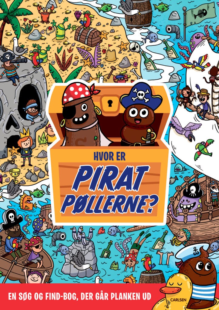Pølle-serien! 6 bøger til børn, der elsker skide-sjove historier