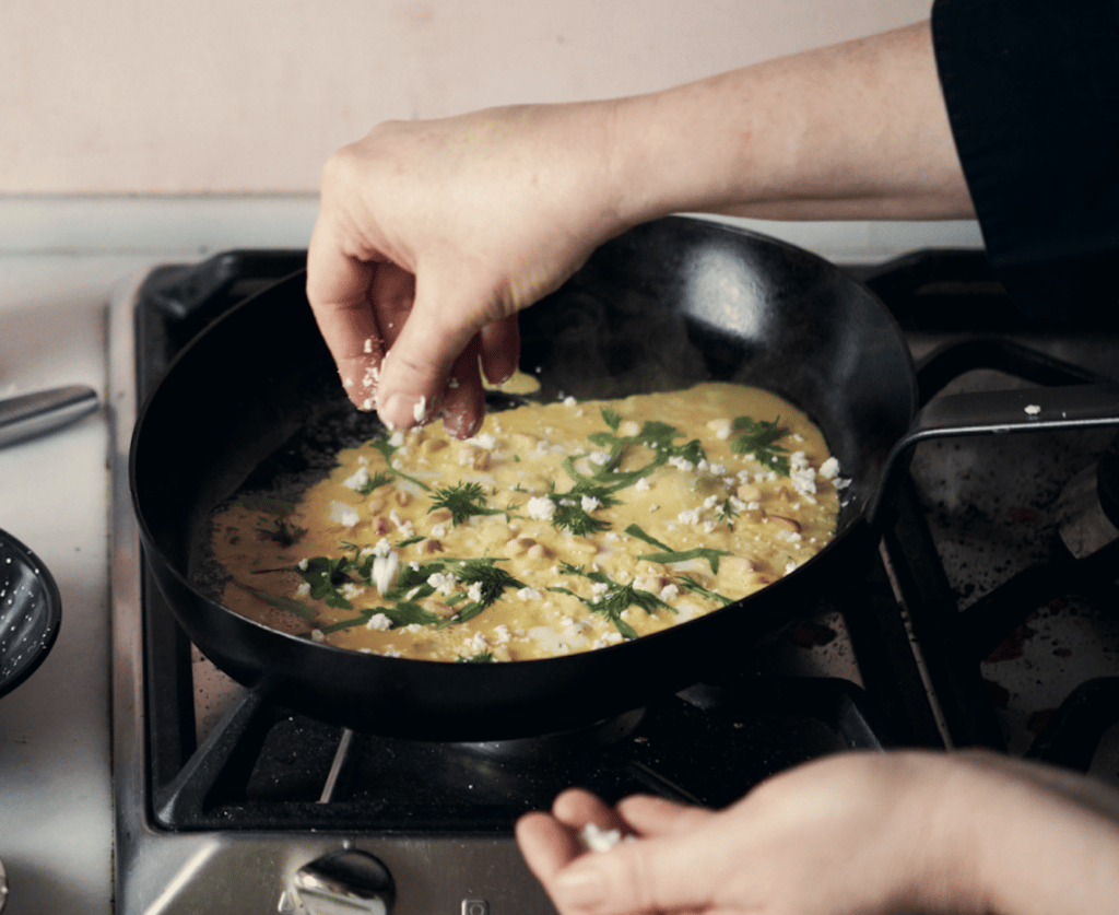 MORO, Omelet med søde urter