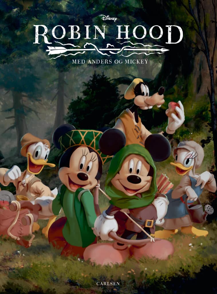 Tag på eventyr i skønne litterære klassikere for børn med Anders And og Mickey Mouse