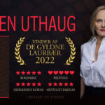 Maren Uthaug modtager De Gyldne Laurbær for romanen 11%