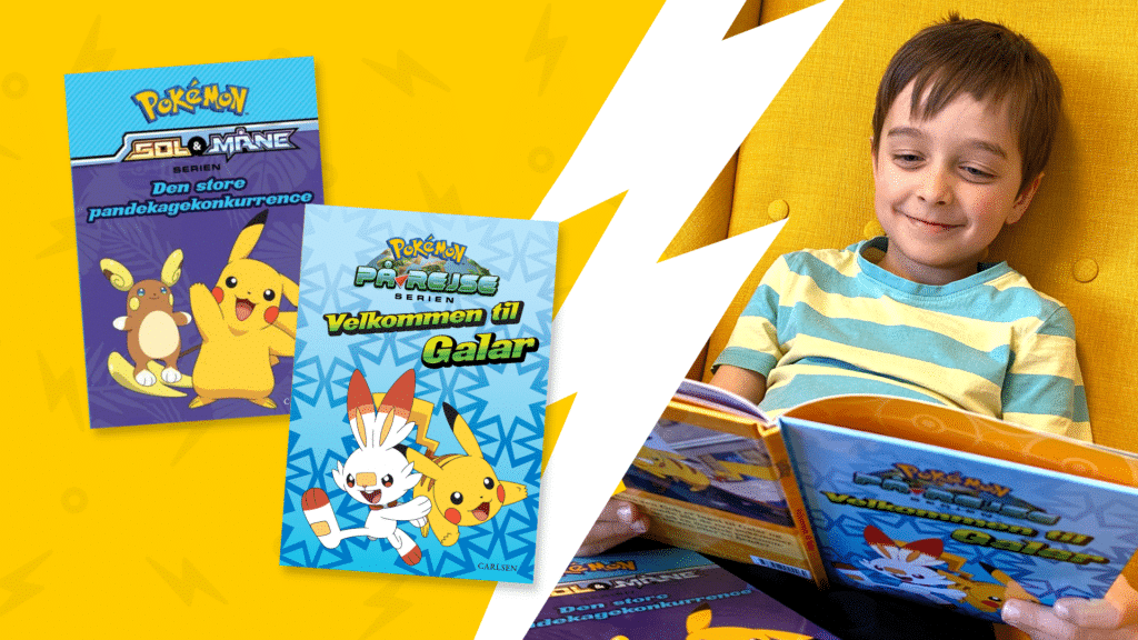 Læs med Pokémon! Frilæsningsbøger fra et af de mest populære børneuniverser