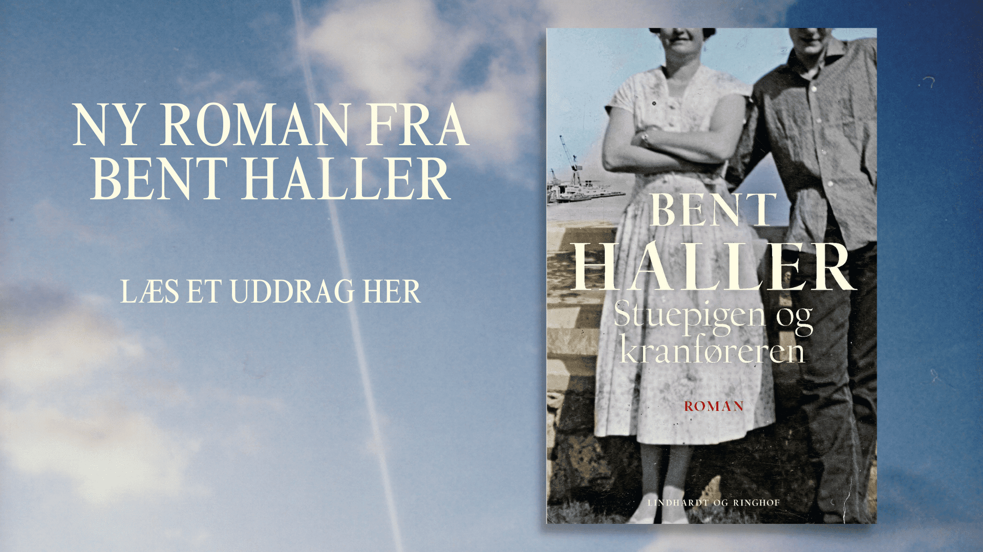 Bent Haller, Stuepigen og kranføreren, gode bøger, danske romaner