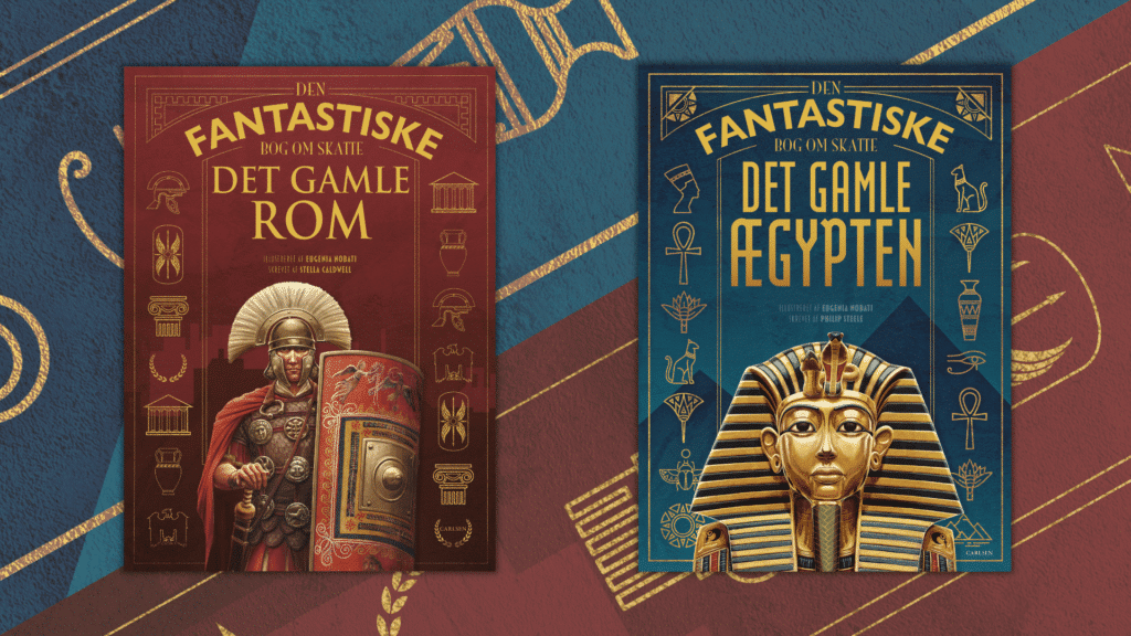 den fantastiske bog om det gamle rom og det gamle ægypten