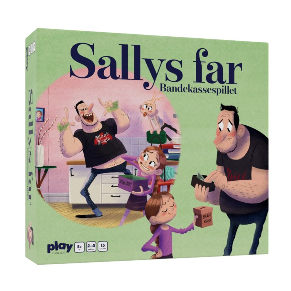 Carlsen lancerer nye sjove spil med Sebastian Klein, Sallys far og Totte og Lotte