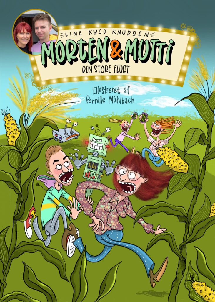 Ny bogserie: Morten & Mutti. Danmarks største youtuber Morten Münster på eventyr med mor Hanne
