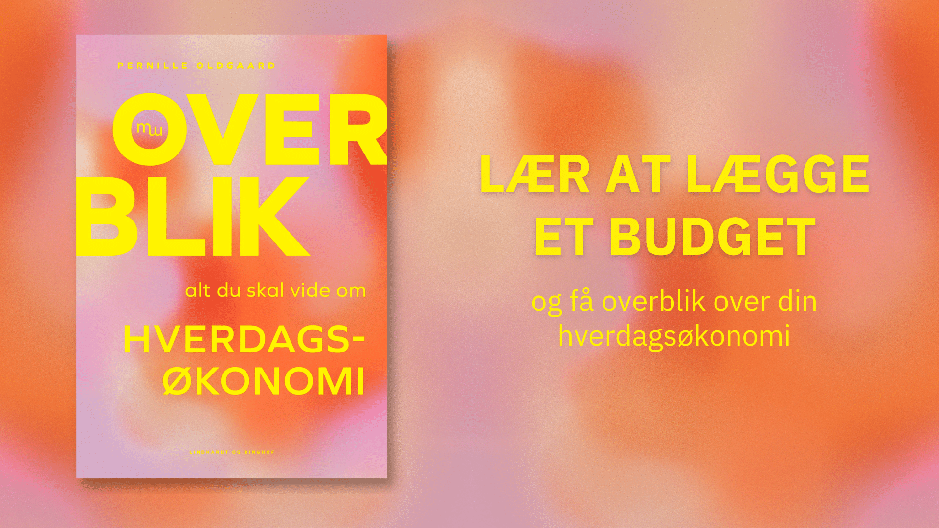 Har du styr på budgettet? Lær at lægge et realistisk og overskueligt budget med den nye bog Overblik af finansrådgiver Pernille Oldgaard.