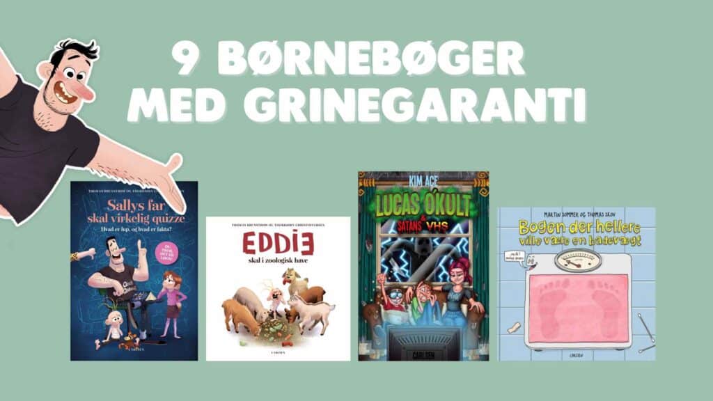 9 sjove børnebøger, der sætter gang i lattermusklerne