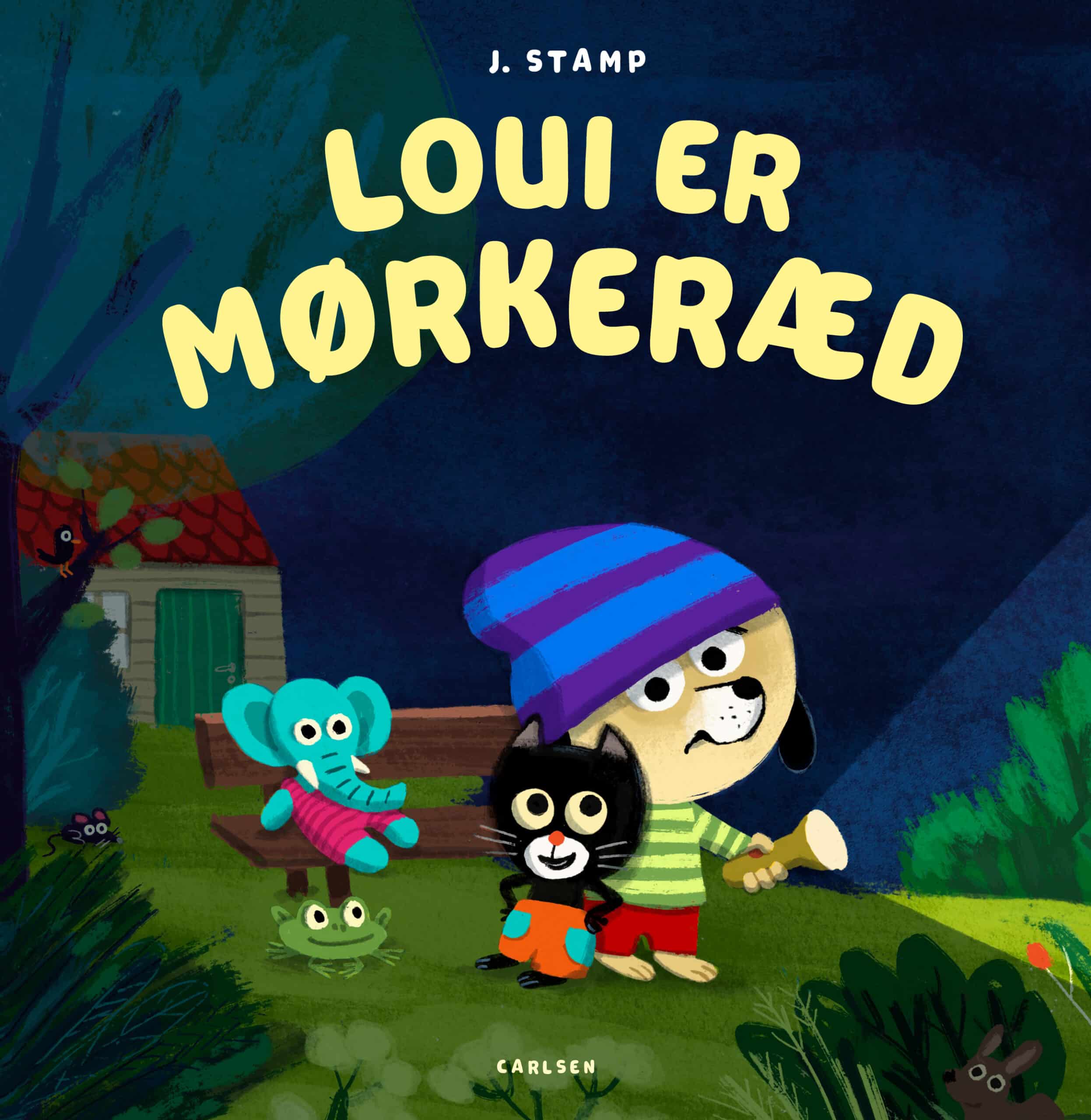 Jørgen Stamp har skrevet en sød og sjov serie, der hjælper børn med at sætte ord på svære følelser