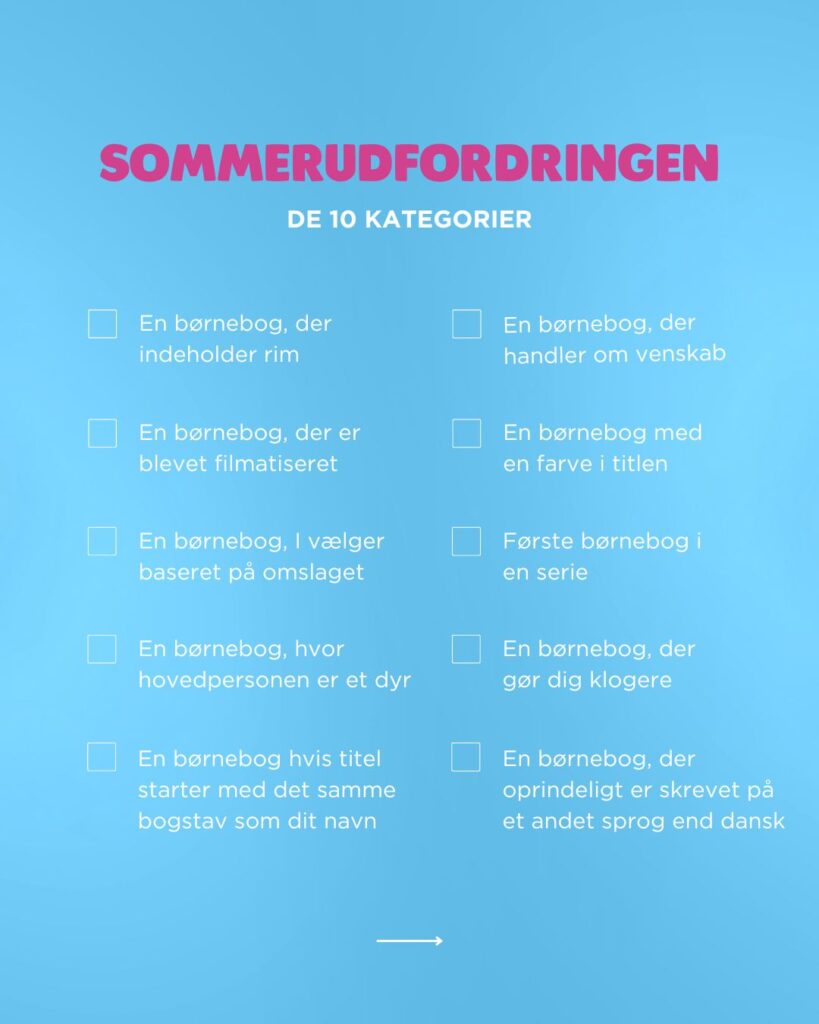 Vind en #CARLSENSOMMERSTAK! Deltag i sommerudfordringen og læs 10 bøger