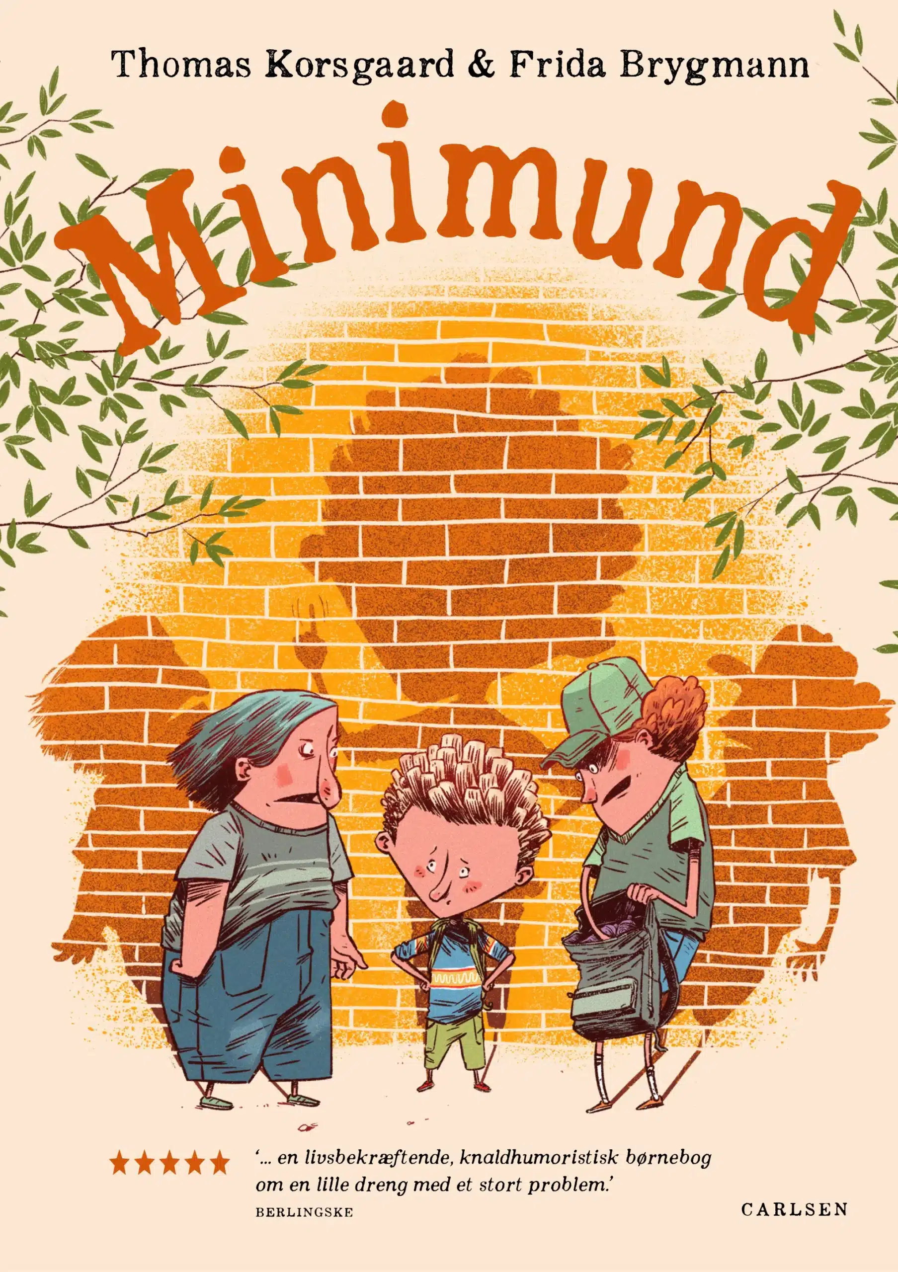 Børnebogen Minimund af Frida Brygmann og Thomas Korsgaard. Hvis nogen læser det her, så hjælp mig dog!