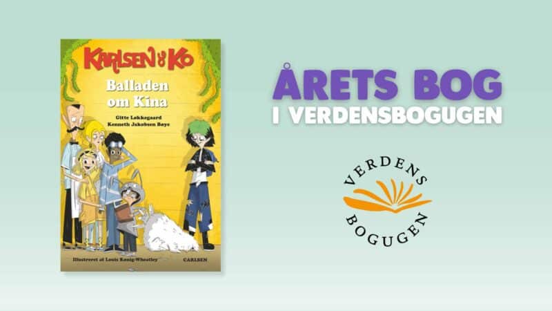 Verdensbogugen: Karlsen & Ko er årets bog! Hent den gratis i din nærmeste boghandel
