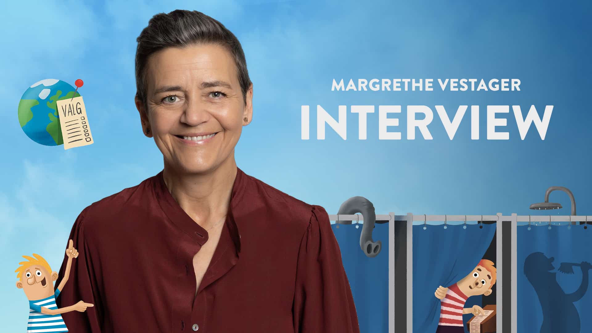 Margrethe Vestager til børn og unge: ”Det er jeres demokrati, og det er ikke spor farligt eller svært”