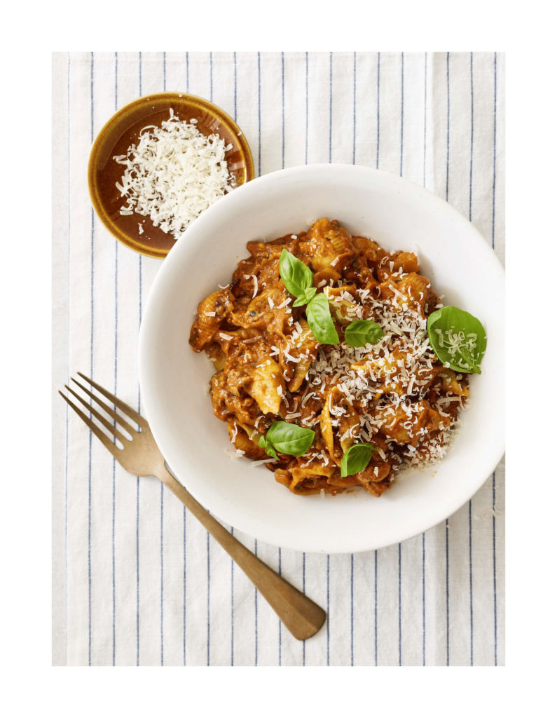 Lasagnette med grøntsager er en sikker vinder hos børnene! Få opskriften på mummums lækre pastaret her