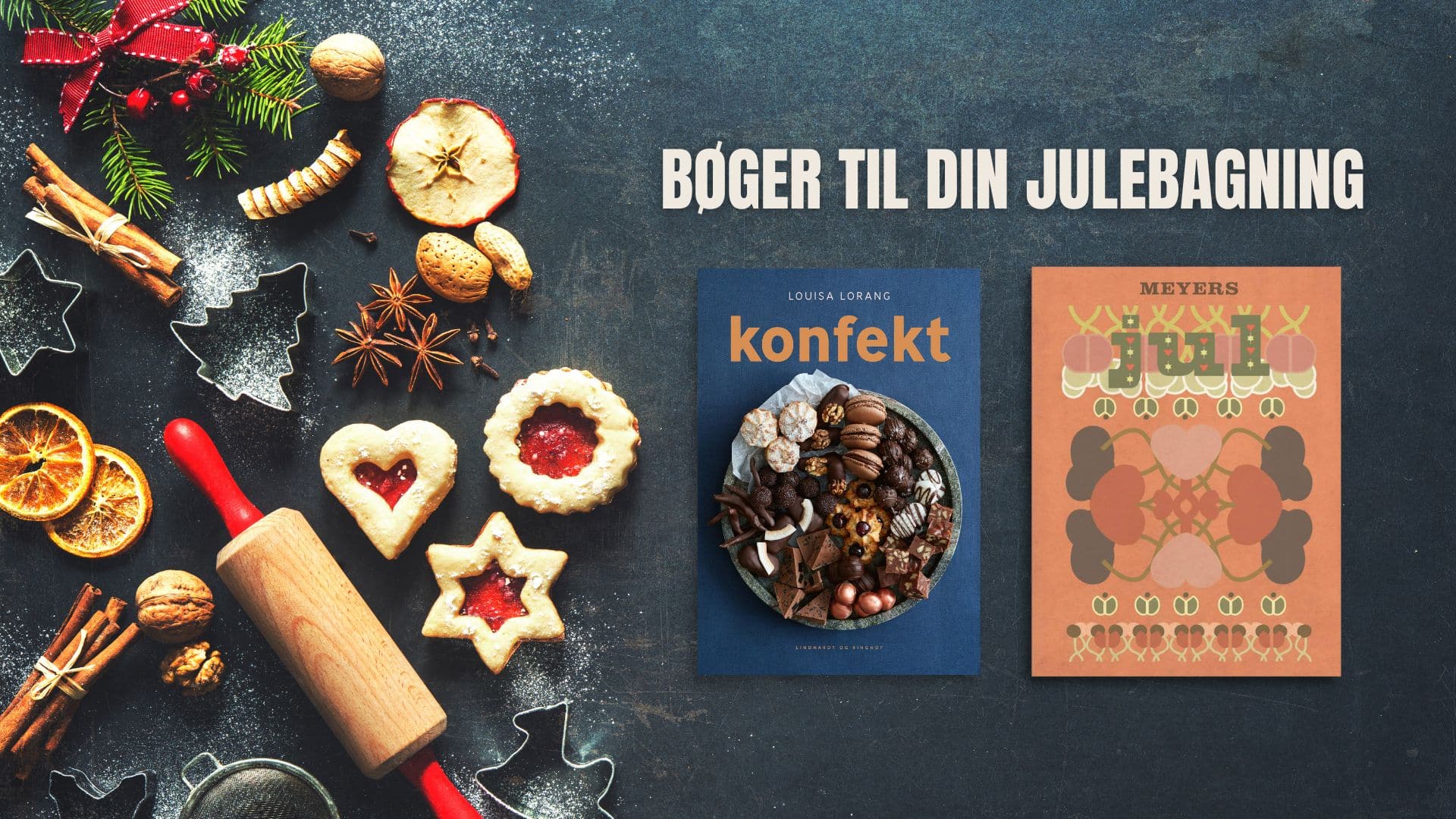 Skønne julekogebøger til din julebagning